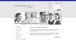 Desktop Screenshot of evercorecb.com